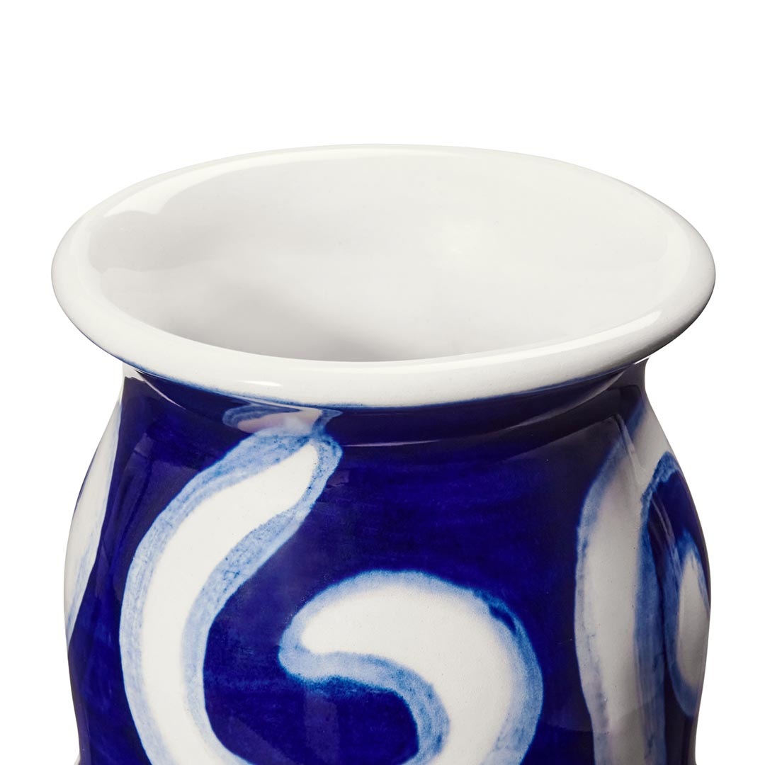 KAHLER (�����顼) Tulle Vase H13cm �֥롼 �̲��ǥ�����/����ƥꥢ/���֥���/����/������������Ź��