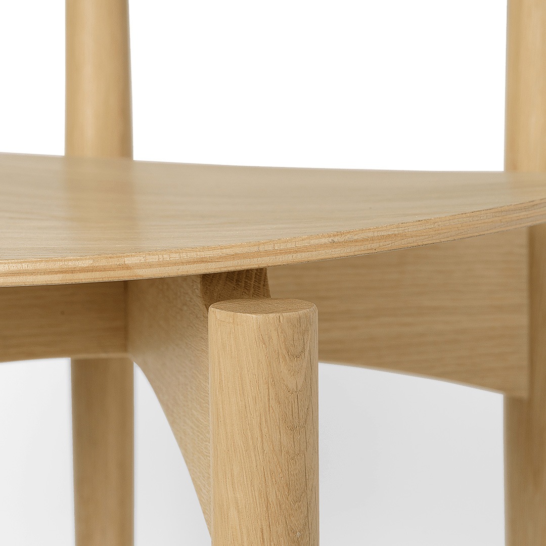 �ڹ���߸ˤ����Ferm Living (�ե������ӥ�) Herman Dining Chair Wood (�ϡ��ޥ�����˥󥰥����� ���å�) �ʥ����� �̲�/����ƥꥢ/�ȶ�/������������Ź��