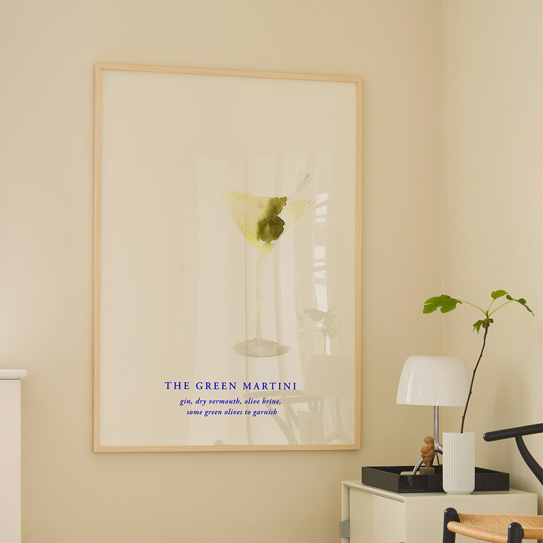 �ڥ����ڡ����оݡۡڤ����󤻡�Paper Collective (�ڡ��ѡ����쥯�ƥ���) �ݥ����� ��70��100�� The Green Martini �̲�/����ƥꥢ/������/������������Ź��