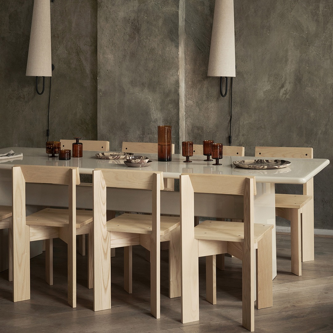�ڹ���߸ˤ����Ferm Living (�ե������ӥ�) Ark Dining Chair (�����������˥󥰥�����) �ʥ����� �̲�/����ƥꥢ/�ȶ�/������������Ź��