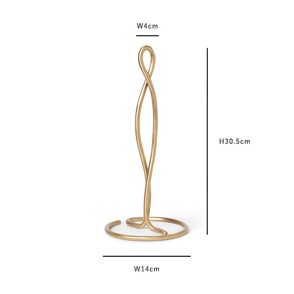 �ڤ櫓���ꡦ50%OFF��Ferm Living Curvature Paper Towel Holder �����Х��奢 �ڡ��ѡ�������ۥ���� �֥饹 �̲� ����ƥꥢ ���å���ڡ��ѡ� �ե������ӥ� ������������Ź�ʡڹ���߸ˤ����