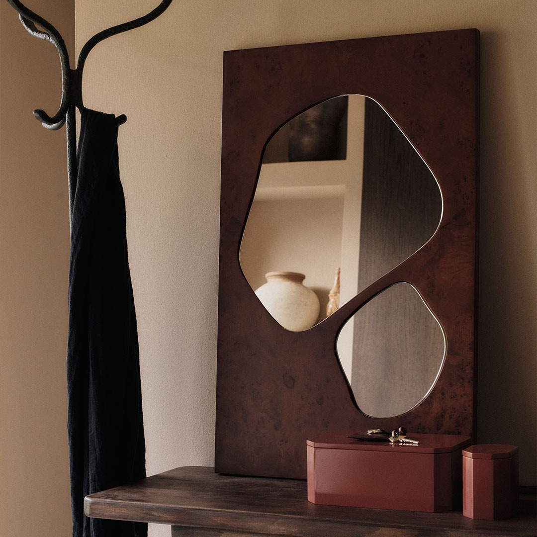 お取り寄せ】 Ferm Living (ファームリビング) Folia Mirror (フォリア