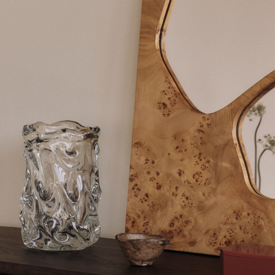 �ڤ����󤻡� Ferm Living (�ե������ӥ�) Folia Mirror (�ե��ꥢ �ߥ顼) M ���������ƥ���ɥС��� /�ʥ�����С��� �̲�/����ƥꥢ/��/������������Ź��