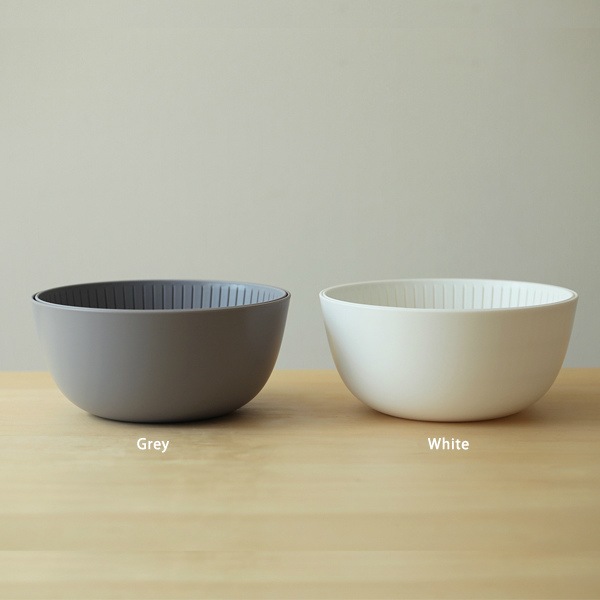 like-it (�饤�����å�) Colander&Bowl/�ƤȤ��ˤ�Ȥ��륶��ȥܥ��� �ۥ磻�� ���å���