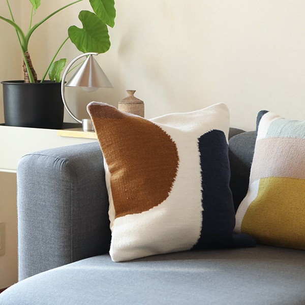 �ڤ櫓���ꡦ50%OFF��Ferm Living Kelim Cushion ����९�å���� 50��50 �̲� �ե��֥�å� ����ƥꥢ �ե������ӥ� ������������Ź��