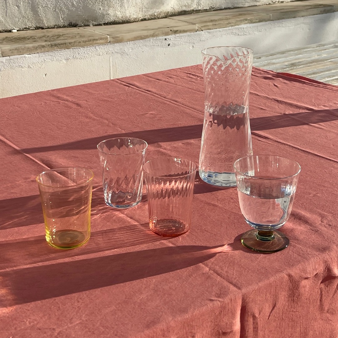 STILLEBEN (���ƥ���졼�٥�) Concave Fan ���饹 2�ĥ��å� ���ԥ�/��������/�⥹���꡼��/������ �̲�����ƥꥢ/�̲�����