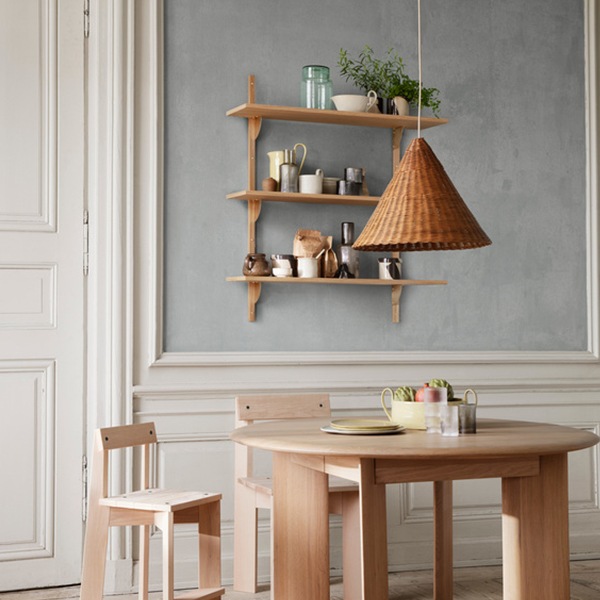 ��20��OFF��Ferm Living (�ե������ӥ�) Dou Lampshade (�ɥ� ���ץ�������) ��45cm �̲�/����ƥꥢ/����/�ڥ�����/������������Ź�ʡڹ���߸ˤ����