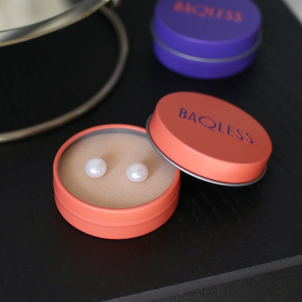 Baqless (�Хå��쥹) �ԥ��� ���ꥹ�� �ܥ��� 8.5mm �ѡ��� ����å��쥹/����å����η� �ڥ᡼���ء�