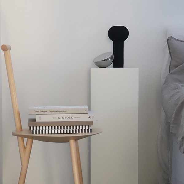 Cooee Design (���������ǥ�����) Pillar Vase (�ԥ顼�١���) 24cm �֥�å�/�����ʥå�/�����/�ۥ磻�� �̲�/����ƥꥢ/����/������������Ź��