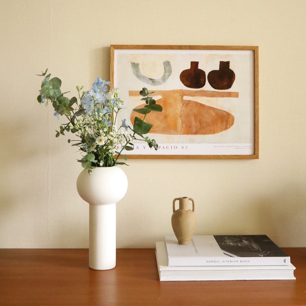 Cooee Design (���������ǥ�����) Pillar Vase (�ԥ顼�١���) 24cm �֥�å�/�����ʥå�/�����/�ۥ磻�� �̲�/����ƥꥢ/����/������������Ź��