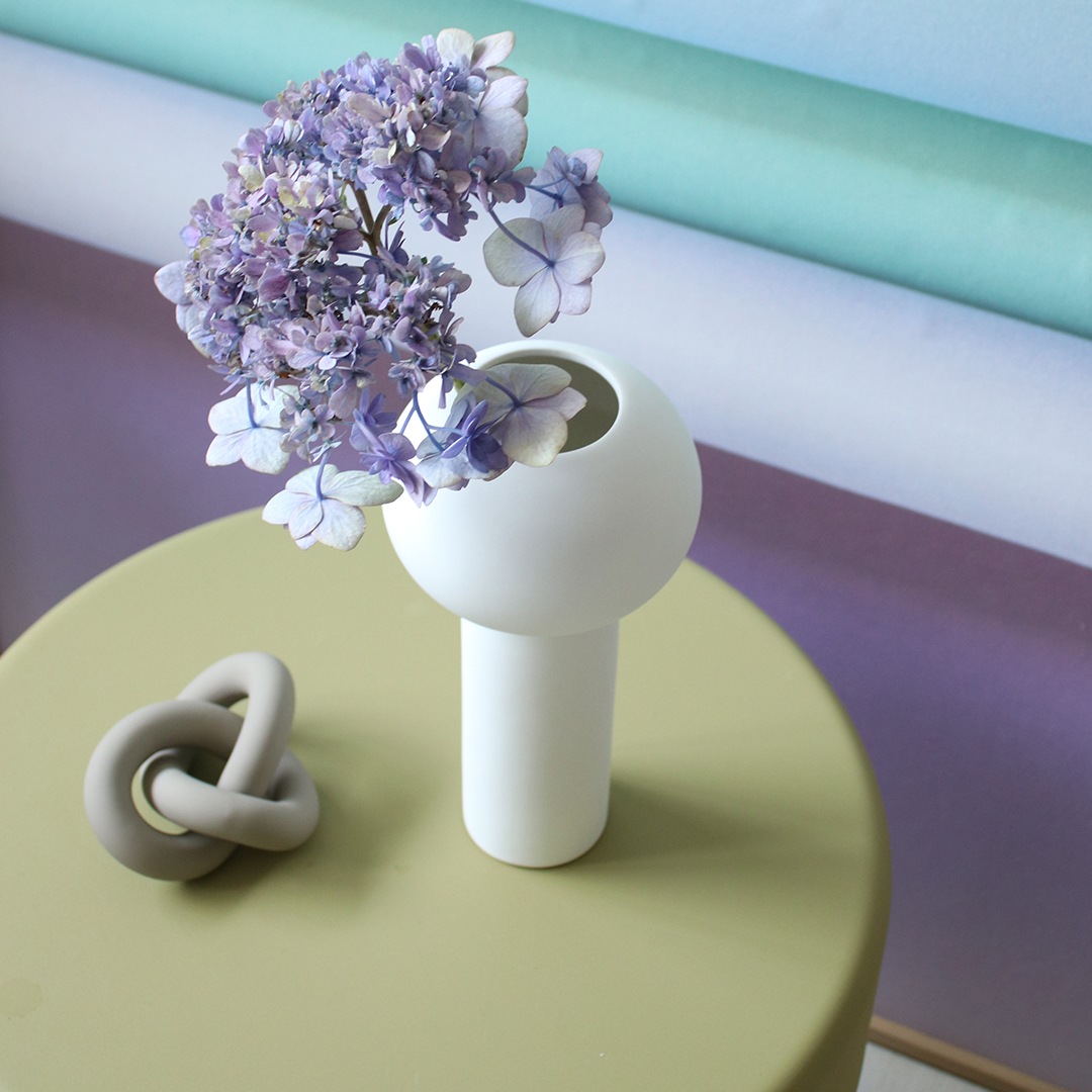Cooee Design Pillar Vase �ԥ顼�١��� 24cm �֥�å� �����ʥå� ����� �ۥ磻�� �̲� ����ƥꥢ ���� ���������ǥ����� ������������Ź��