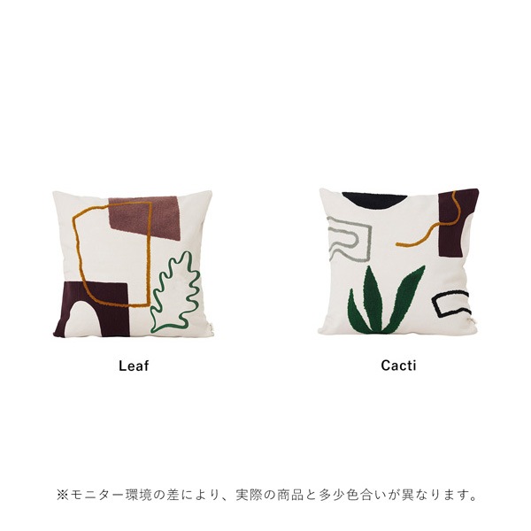 �ڤ櫓���ꡦ50%OFF��Ferm Living Mirage �ߥ顼���� ���å���� 50��50 Cacti Leaf �̲� �ե��֥�å� �ե������ӥ� ������������Ź��