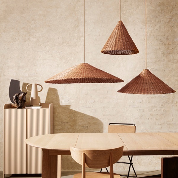 ��20��OFF��Ferm Living (�ե������ӥ�) Dou Lampshade (�ɥ� ���ץ�������) ��90cm �̲�/����ƥꥢ/����/�ڥ�����/������������Ź�ʡڹ���߸ˤ����