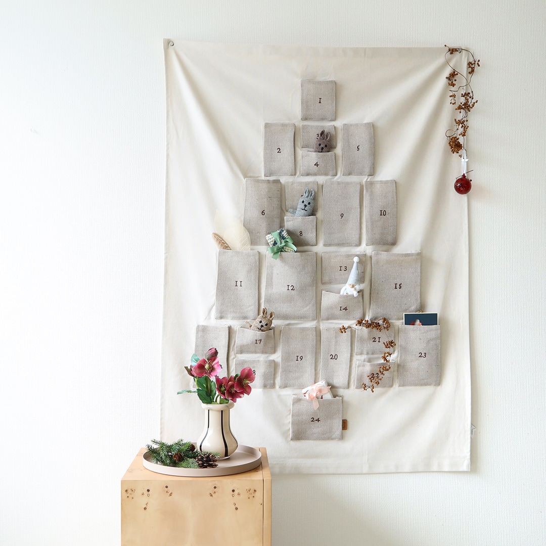 �ڤ櫓���ꡦ50%OFF��Ferm Living Pine Christmas Calendar �ѥ��� ���ꥹ�ޥ��������� Maxi �̲� ���ɥ٥�ȥ������� ����ƥꥢ ���ꥹ�ޥ� �����ʥ��� ������������Ź�� �ե������ӥ�