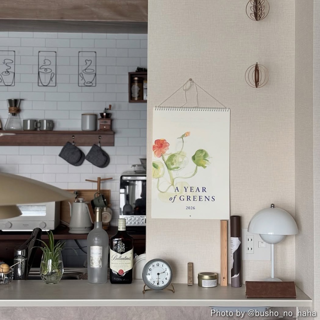 ��30%OFF��Paper Collective (�ڡ��ѡ����쥯�ƥ���) ��������2026 ��A3�� A Year of Greens �̲�/����ƥꥢ/��������/�ɳݤ�/������������Ź��