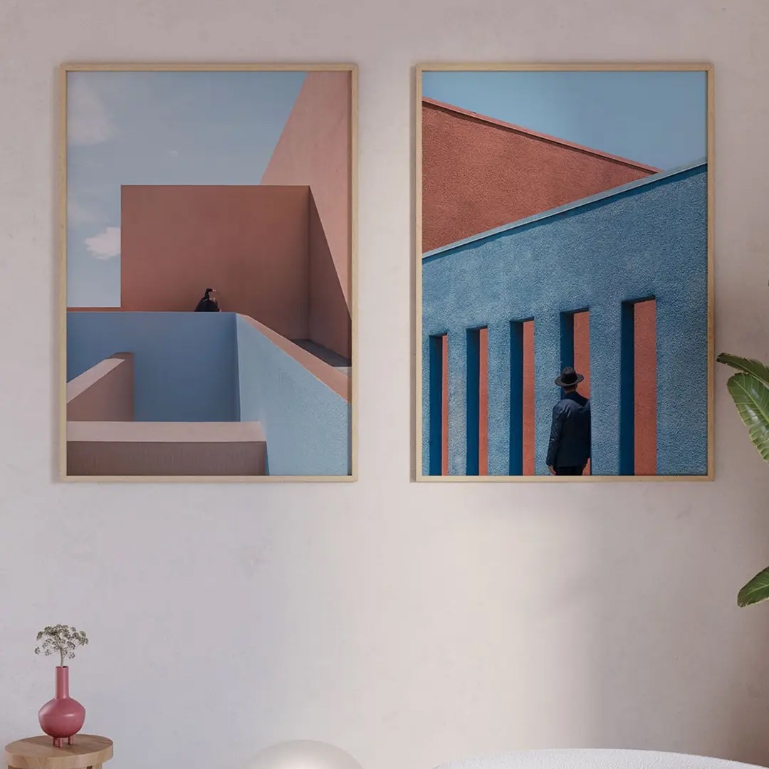 Paper Collective �ݥ�������50��70��Every Wall Is A Door �̲� ����ƥꥢ������ �ڡ��ѡ����쥯�ƥ��� Minh T ������������Ź�� �ڤ����󤻡ۡڥ����ڡ����оݡۡ�NEW�ǥ������