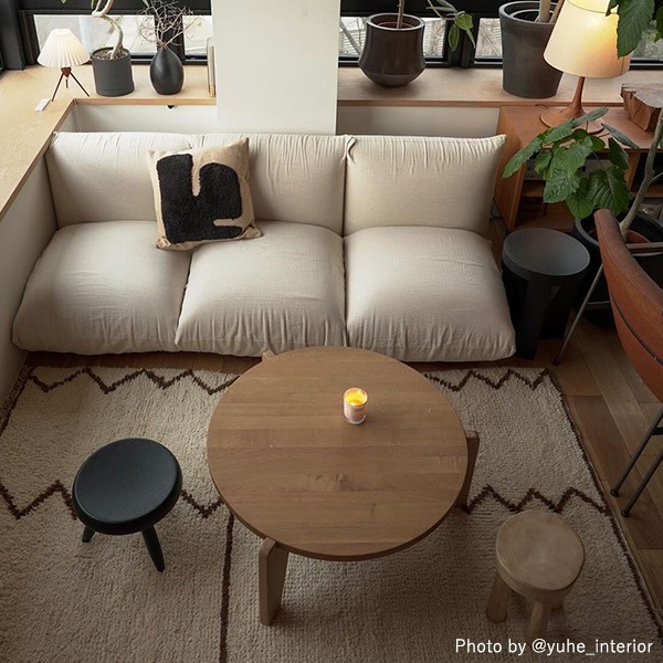 �ڤ����󤻡�Ferm Living (�ե������ӥ�) Lay Cushion (�쥤 ���å����) �֥饤�ȥ֥롼/���奬�������/�������֥饦��/�ۥ磻�� �̲�/�ե��֥�å�/����ƥꥢ/������������Ź��