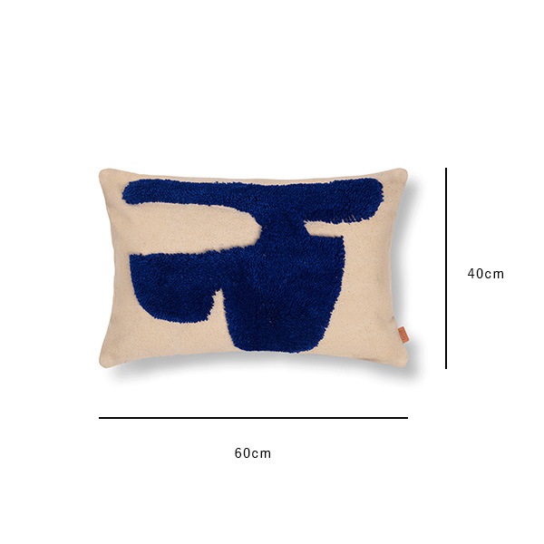 �ڤ����󤻡�Ferm Living (�ե������ӥ�) Lay Cushion (�쥤 ���å����) �֥饤�ȥ֥롼/���奬�������/�������֥饦��/�ۥ磻�� �̲�/�ե��֥�å�/����ƥꥢ/������������Ź��