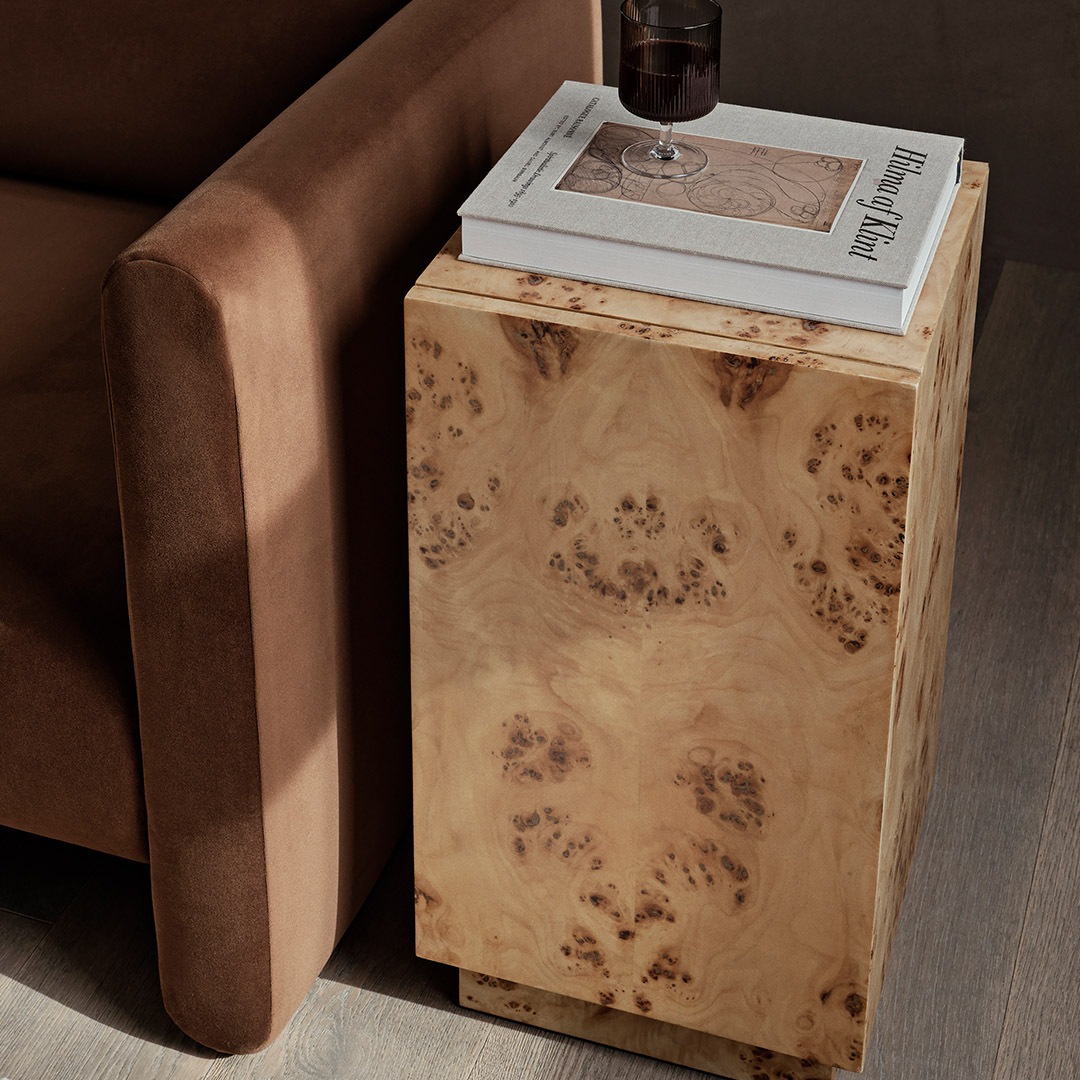 �ڤ����󤻡�Ferm Living (�ե������ӥ�) Burl Side Table (�С��� �����ɥơ��֥�) �̲��ǥ�����/����ƥꥢ/�ȶ�/��Ǽ/������������Ź��
