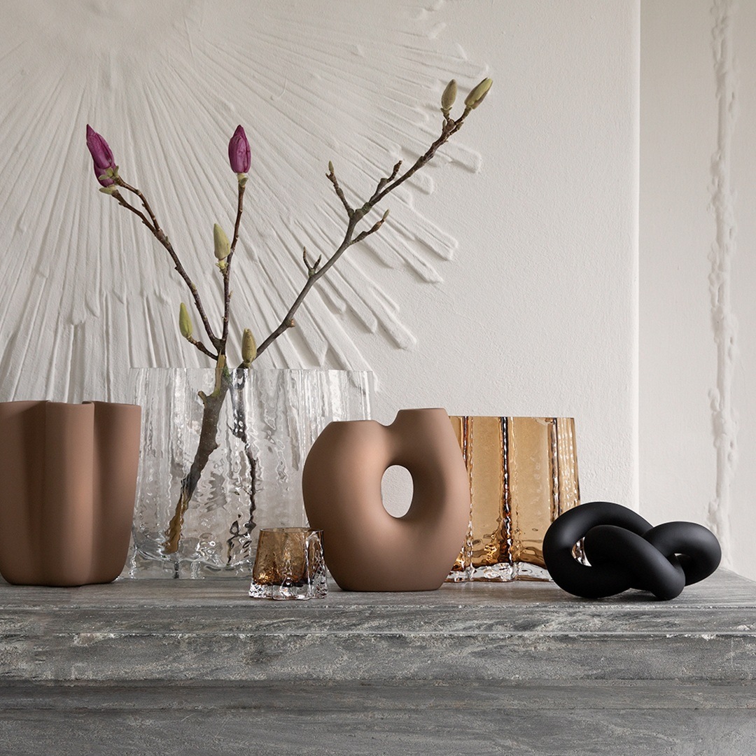 Cooee Design (���������ǥ�����) Frodig Vase (�ե����ǥ� �١���) �֥�å�/�ء�����ʥå�/����� �̲�/����ƥꥢ/����/������������Ź��