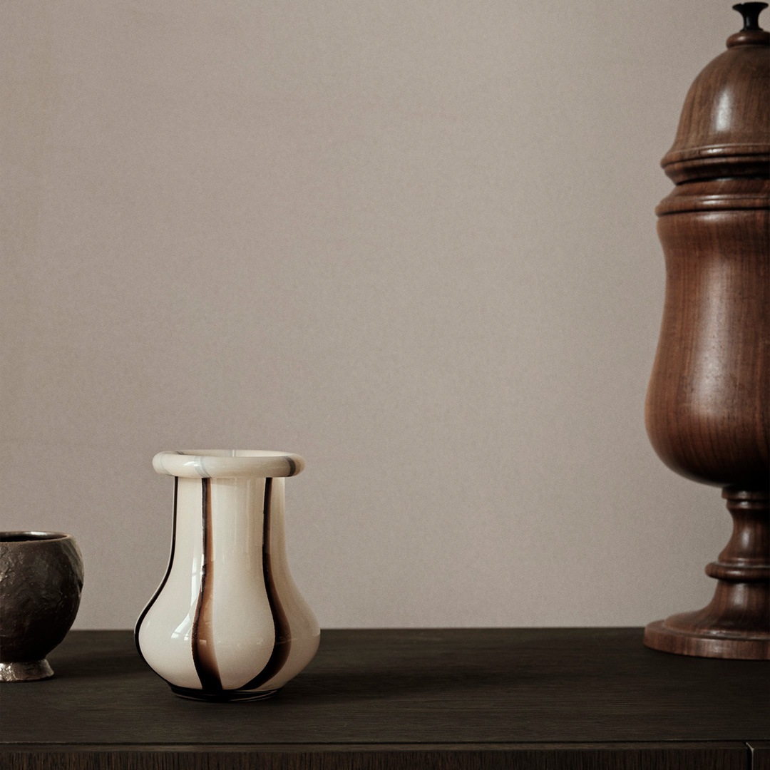 �ڤ櫓���ꡦ50%OFF��Ferm Living Riban Vase ��Х� �ե��١��� S �̲� ����ƥꥢ ���� ���֥��� �ե������ӥ� ������������Ź�ʡ�under3500��