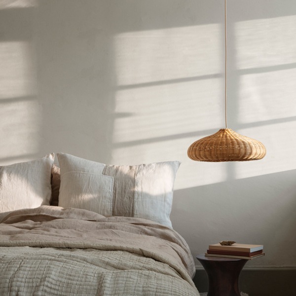 �ڤ����󤻡�Ferm Living (�ե������ӥ�) Braided Lampshade (�֥쥤�ǥå� ���ץ�������) Disc �̲�/����ƥꥢ/����/�ڥ�����/�Ҷ�����/������������Ź��
