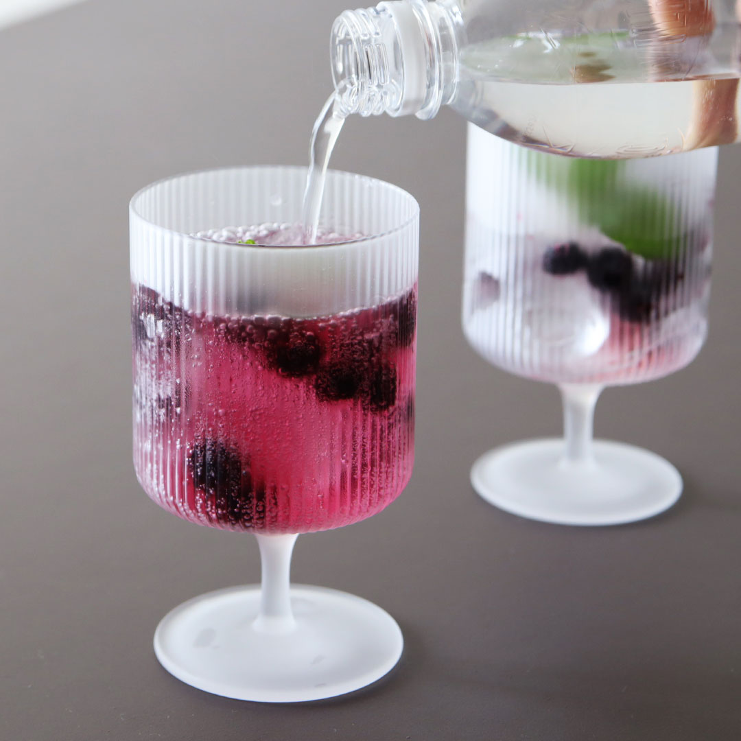 �ڤ櫓���ꡦ50%OFF��Ferm Living Ripple Wine Glasses ��åץ� �磻�󥰥饹 2�ĥ��å� ���ꥢ �ե����� �̲� ���饹���� �ե������ӥ� ������������Ź��