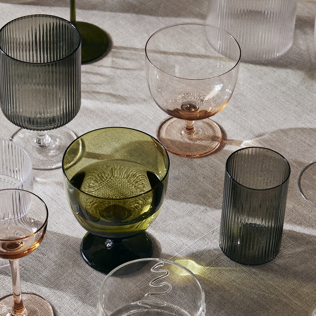 �ڤ櫓���ꡦ50%OFF��Ferm Living Host Water Glasses �ۥ��� �������������饹 2�ĥ��å� �⥹���꡼�� �̲� ���饹 ���� �ե������ӥ� ������������Ź��