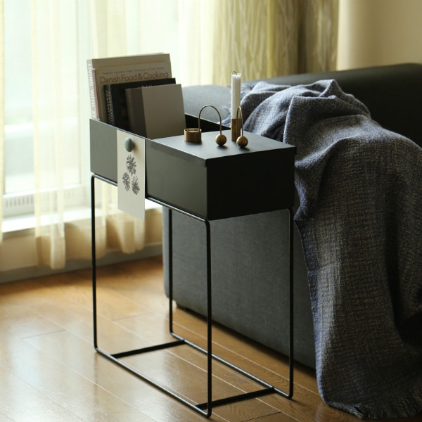 �ڤ����󤻡�Ferm Living (�ե������ӥ�) Plant Box (�ץ��ȥܥå���) �֥�å� �̲�/����ƥꥢ/�ȶ�/������������Ź�ʡ�����̵����