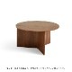 ڤ󤻡HAY (إ) Slit Table Wood åȥơ֥ Round XL ʥå̲ƥꥢ//ơ֥/ɥơ֥