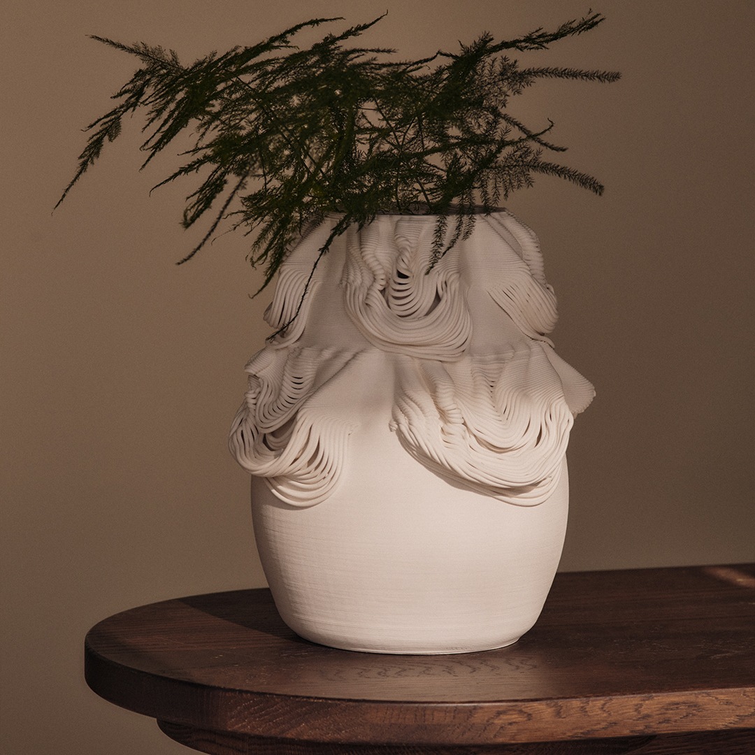 �ڤ����󤻡� Ferm Living (�ե������ӥ�) Drisca Vase (�ɥꥹ�� �١���) �̲�/����ƥꥢ/����/������������Ź��