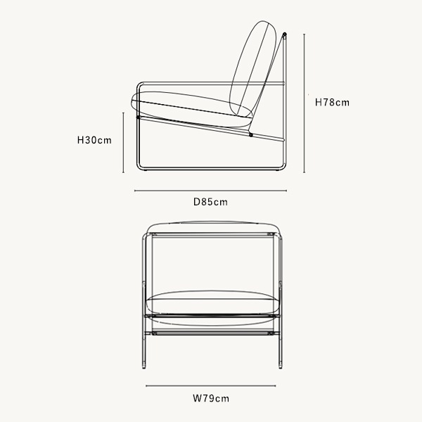 ڤ󤻡Ferm Living (եӥ) Desert Sofa (ǥȥե) 1 (1ͳݤ) ֥å/ߥ ̲/ȥɥ/ǥ/ƥꥢ/ŹʡڥХåڡоݡ