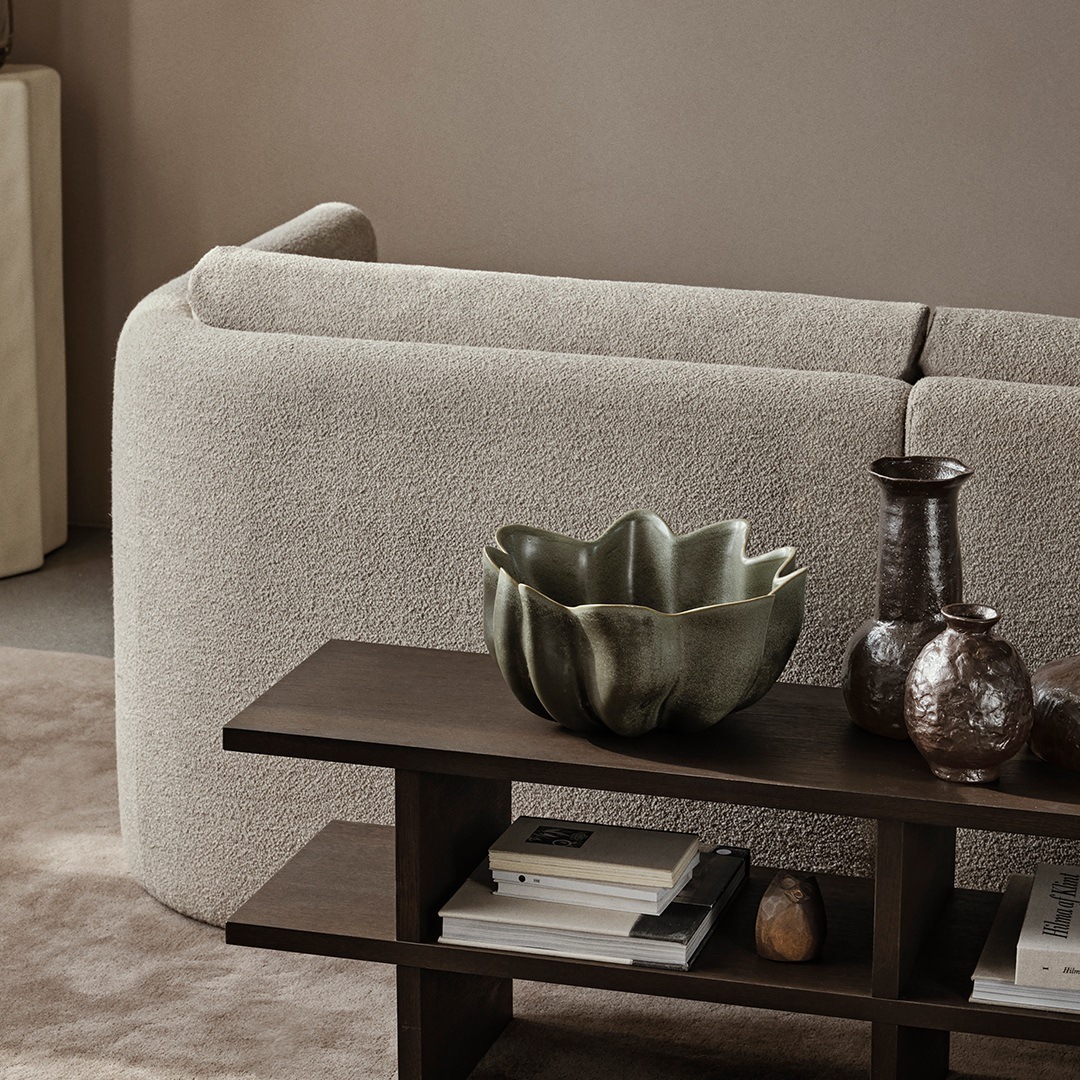 �ڹ���߸ˤ����Ferm Living (�ե������ӥ�) Nium Bowl (�˥��� �ܥ���) 36 cm ������������/���եۥ磻�� �̲�/����ƥꥢ/���֥���/������������Ź
