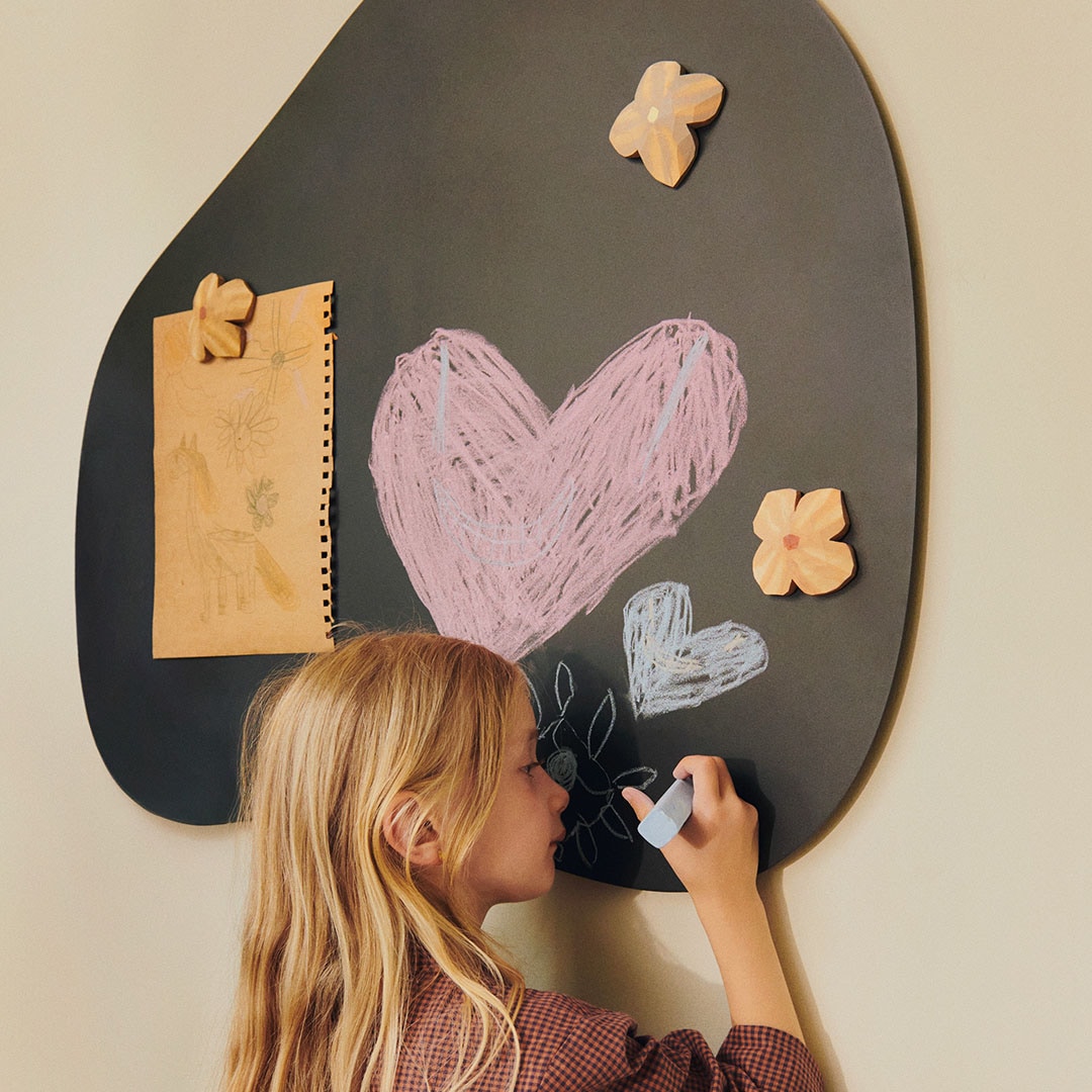 �ڤ����󤻡� Ferm Living (�ե������ӥ�) Willora Magnetic Board (�������� �ޥ��ͥƥ��å��ܡ���) �֥�å�/�����ߥ� �̲�/����ƥꥢ/����/������������Ź��