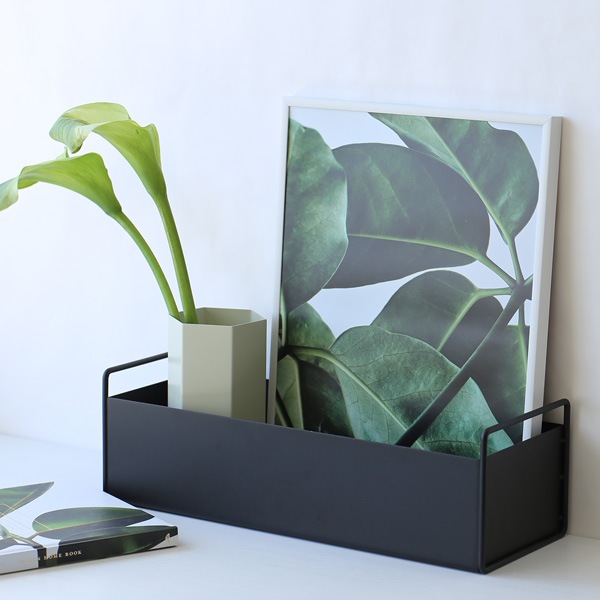 �ڤ����󤻡�Ferm Living (�ե������ӥ�) Plant Box (�ץ��ȥܥå���) S �֥�å� �̲�/����ƥꥢ/������������Ź��