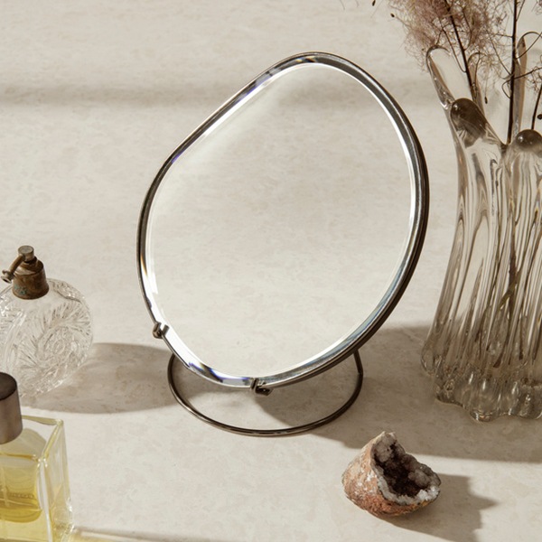 �ڤ����󤻡�Ferm Living (�ե������ӥ�) Pond Table Mirror (�ݥ�� �ơ��֥�ߥ顼�� �֥饹/�������������� �̲�/������ɥߥ顼/���ߥ顼/����ƥꥢ/������������Ź�ʡڹ���߸ˤ����