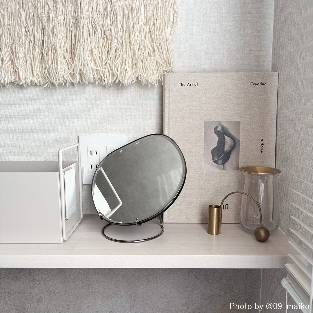 �ڤ����󤻡�Ferm Living (�ե������ӥ�) Pond Table Mirror (�ݥ�� �ơ��֥�ߥ顼�� �֥饹/�������������� �̲�/������ɥߥ顼/���ߥ顼/����ƥꥢ/������������Ź�ʡڹ���߸ˤ����