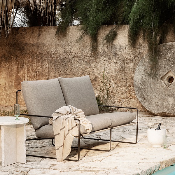 ڼȯ ferm LIVING (եӥ) Desert Sofa (ǥȥե) 2 (2ͳݤ) ֥å/ߥ ̲/ȥɥ/ǥ/ƥꥢ/Ź 