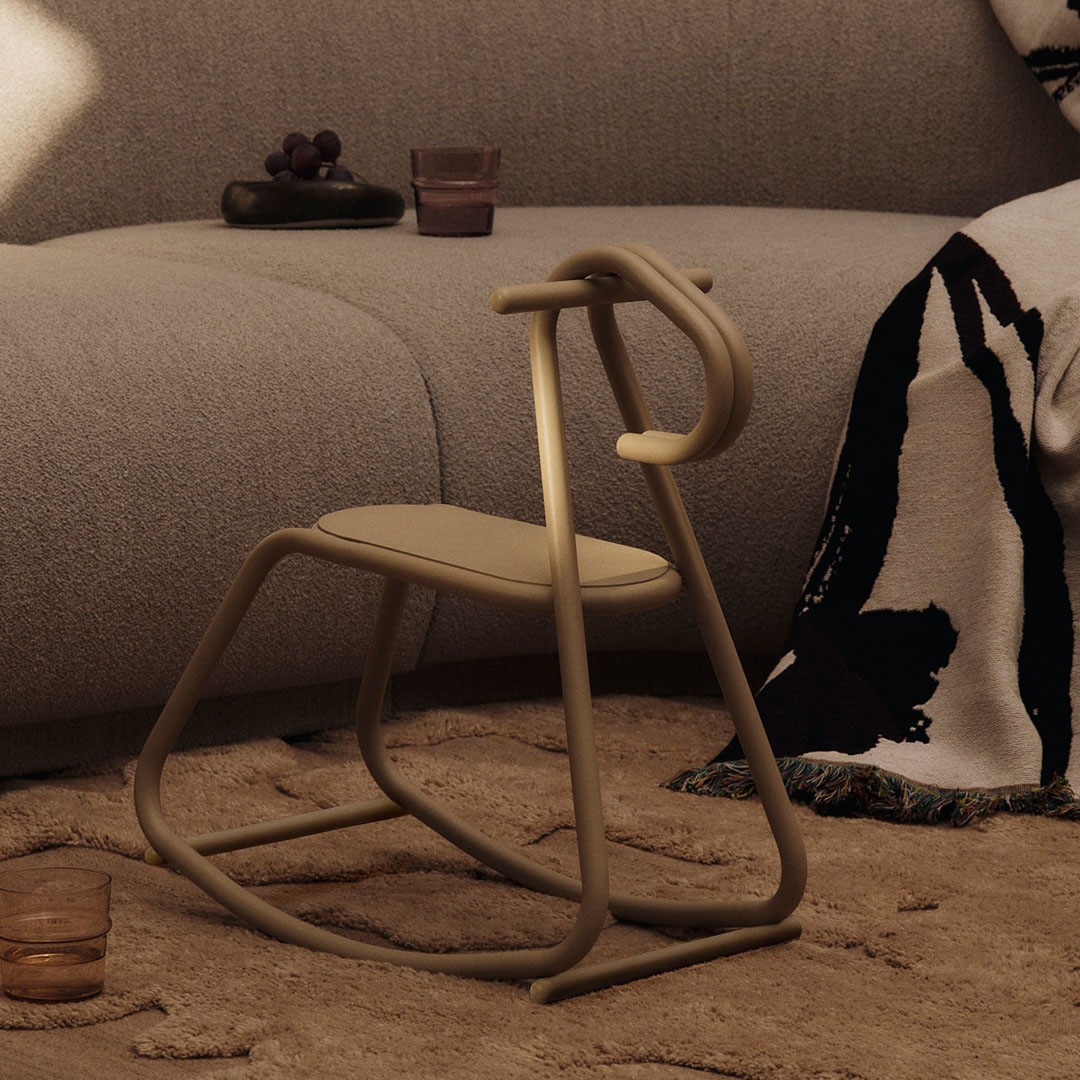 �ڤ����󤻡� Ferm Living (�ե������ӥ�) Lussi Rocking Horse (��å� ���å��󥰥ۡ���) �����ߥ�/������/�ƥ������꡼�� �̲�/����ƥꥢ/����/�Ҷ�/������������Ź��