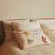 �ڤ����󤻡� Ferm Living (�ե������ӥ�) Swif Bird Embroidered Cushion (�������� �С��� ����֥��������� ���å����) 60��40cm �̲�/����ƥꥢ/�Ҷ�����/������������Ź��