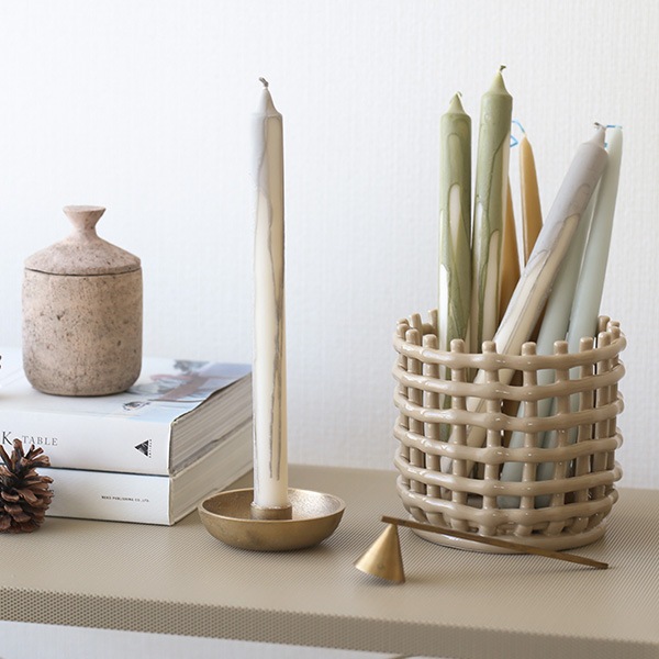 【販売終了品・70OFF】ferm LIVING (ファームリビング) Bowl Candle Holder (ボウルキャンドルホルダー