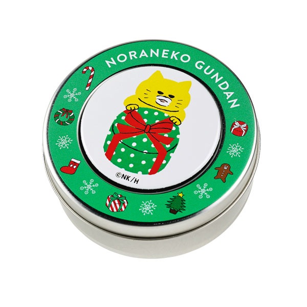 マグネット付きキャンディ缶 ノラネコぐんだん】マグネット付きキャンディ缶(プレゼント)