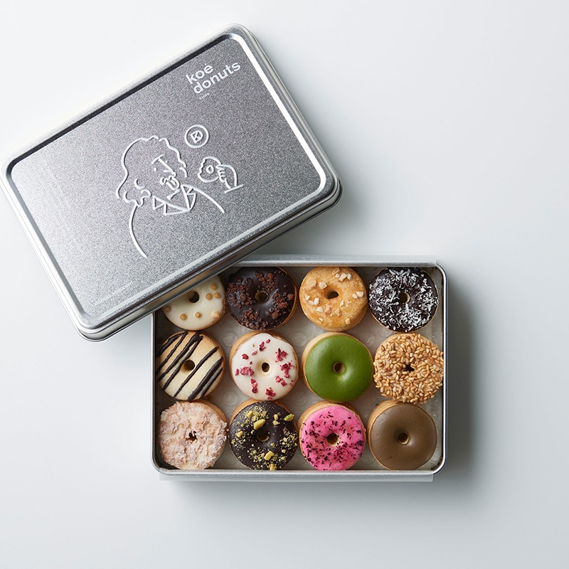 koe donutsクッキー缶
