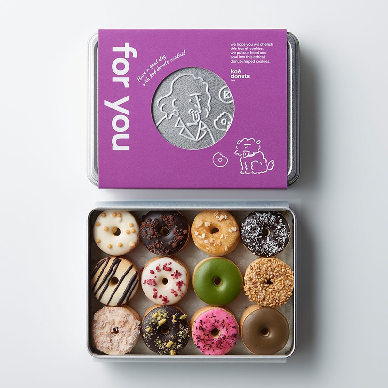 koe donutsクッキー缶 - for you｜koe donuts online store（コエ