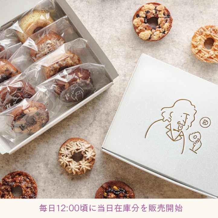 受注販売】ドーナツクッキーBOX いかが ミニチュアスイーツ ミニチュア 