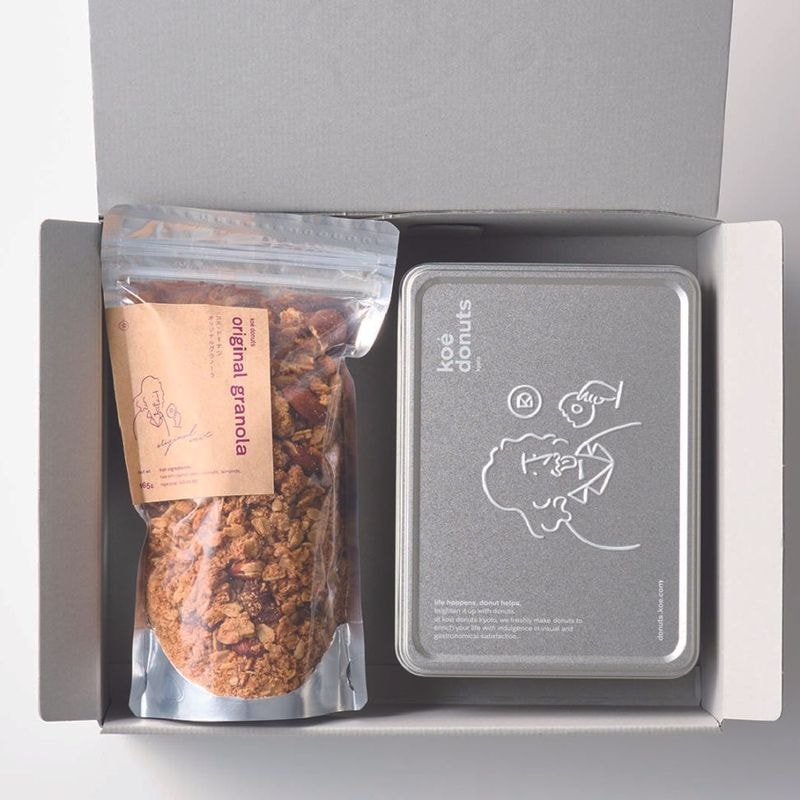 gift BOX【B】クッキー缶 ＋ グラノーラ
