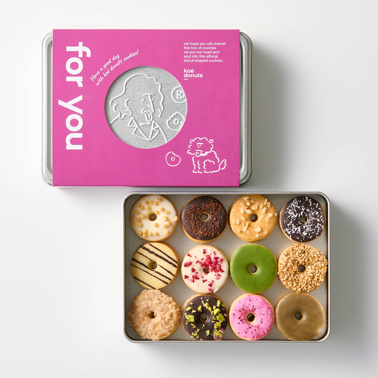 koe donutsクッキー缶 - for you｜koe donuts online store（コエ