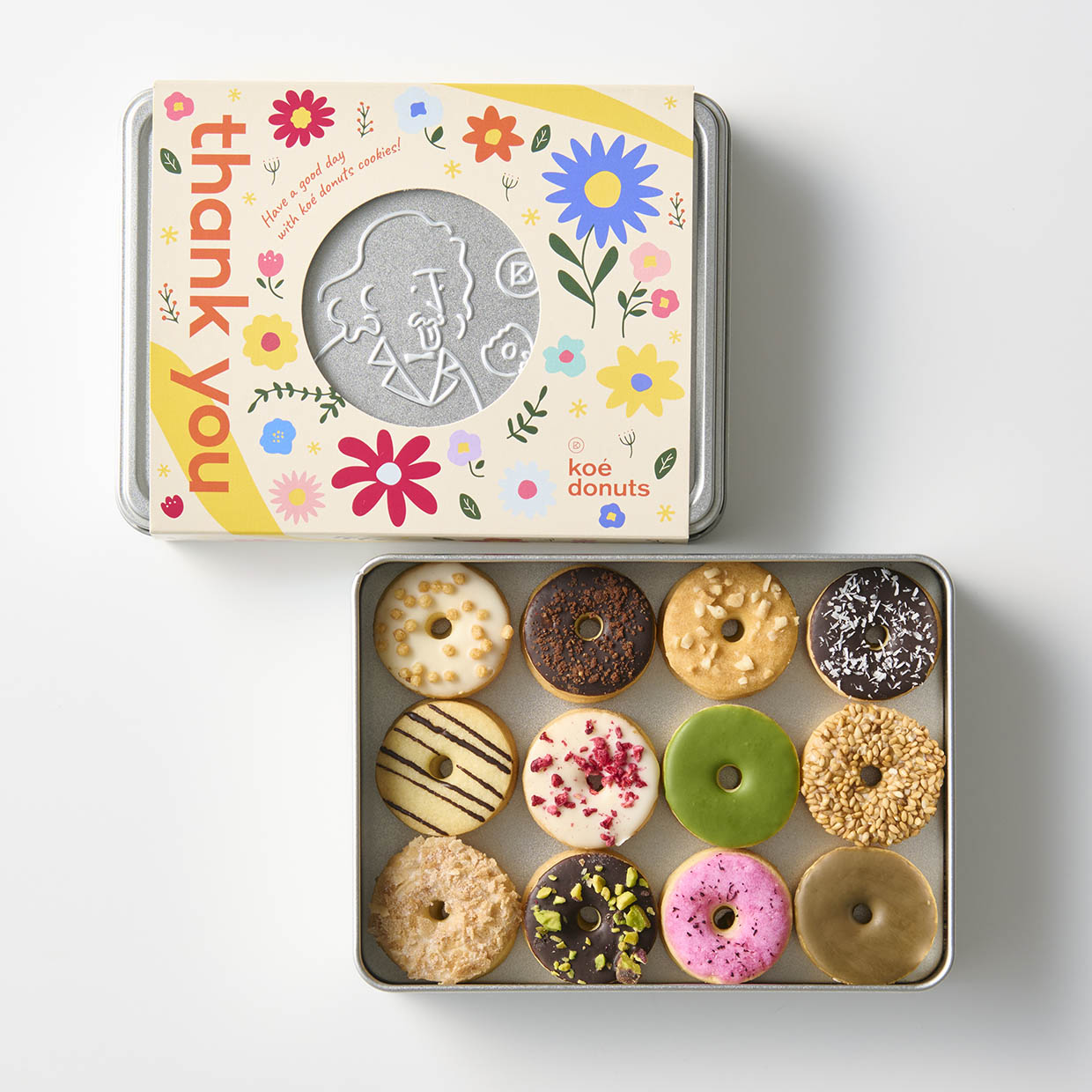 gift BOX【C】クッキー缶 - thankyou ＋ ギフトドーナツ