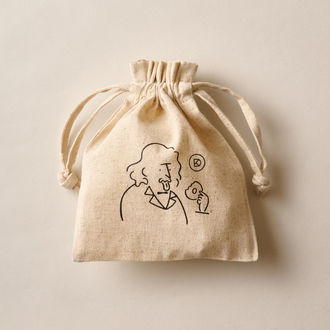 巾着gift（フィナンシェドーナツ 2個入り）