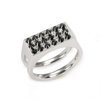 Over Culet Space Ring